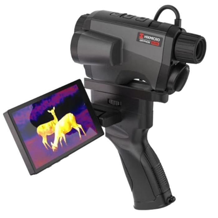 HIKMICRO海康GQ35L探测器红外像仪红外热成像激光测距观测器户外热搜夜视仪野外探险